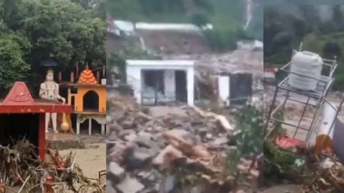 देहरादून में बादल फटने से तबाही: टपकेश्वर मंदिर जलमग्न, सड़कें बंद, 7 जिलों में अलर्ट