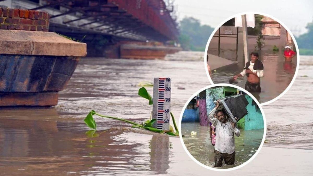 दिल्ली में यमुना का जलस्तर घटा, फिर भी खतरा बरकरार: बाढ़ पीड़ितों के लिए चुनौतियां!