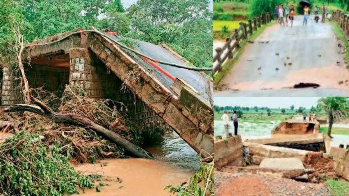 खतरनाक हादसा: केशकाल घाट पर खाई में झूलता ट्रक, बड़ा टला