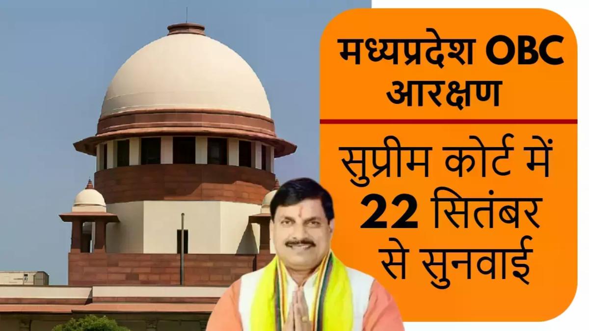 मध्य प्रदेश OBC आरक्षण: सुप्रीम कोर्ट में ऐतिहासिक सुनवाई, 27% आरक्षण का रास्ता होगा साफ?