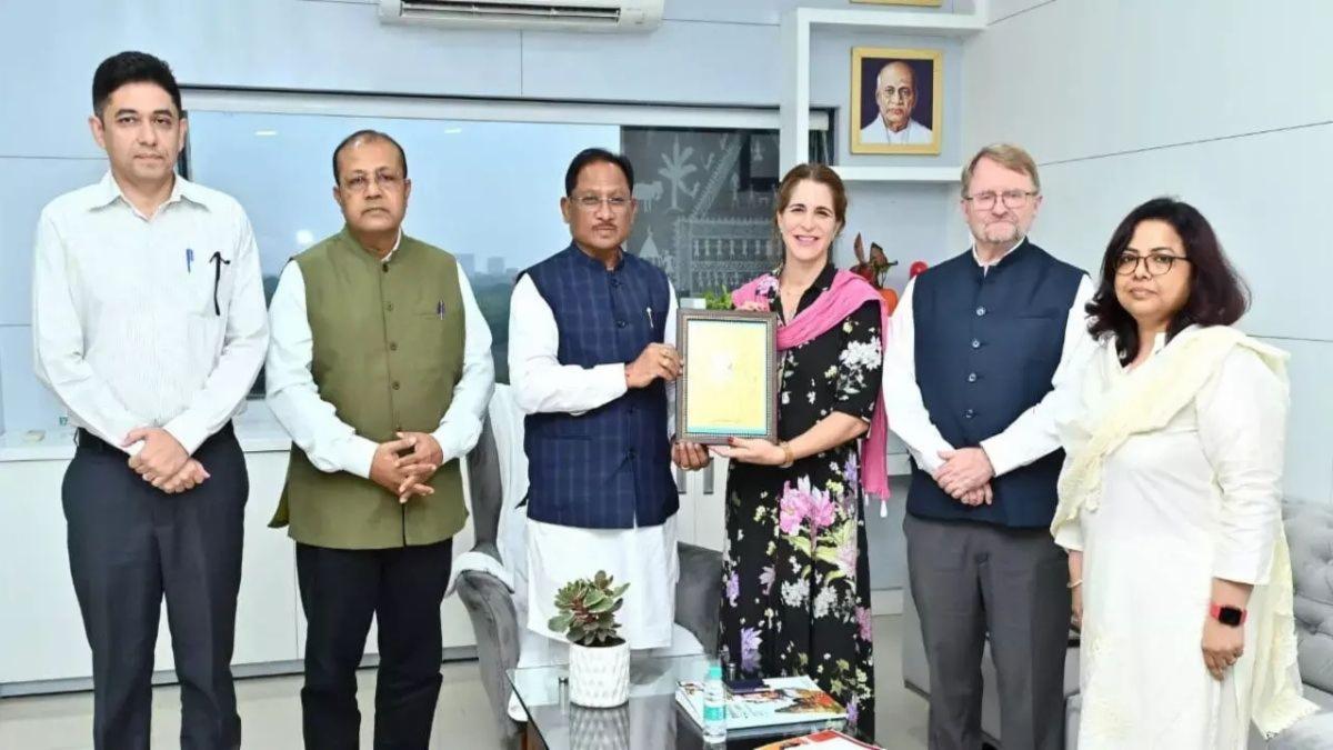 मुख्यमंत्री साय से मिला यूनिसेफ इंडिया का प्रतिनिधिमंडल: योजनाओं की सराहना, तकनीकी सहयोग का आश्वासन