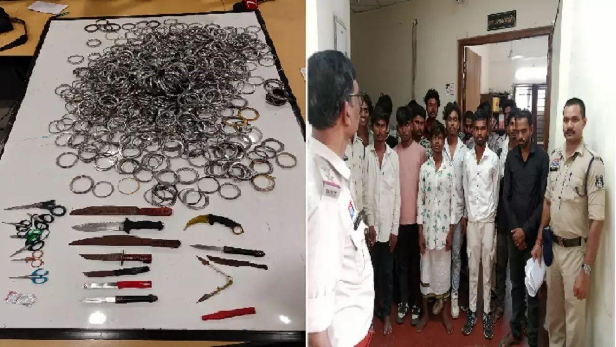 विसर्जन झांकी में पुलिस का 'एक्शन': 151 हुड़दंगी गिरफ्तार, जेल भेजे गए