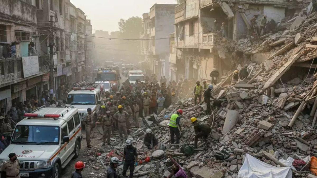 बीकापुर में जर्जर मकान ढहने से एक की मौत, दो गंभीर रूप से घायल; प्रशासन जांच में जुटा